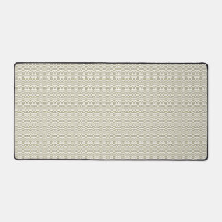 Modern Sage Green Geometric Large Desk Mat デスクマット
