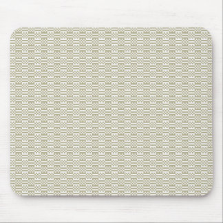 Modern Sage Green Geometric Pattern Mouse Pad マウスパッド
