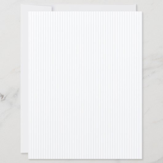 Modern Sage Green & Soft Blue Stripes Wedding Menu (裏面)