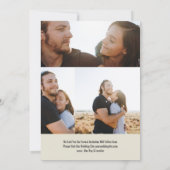 Modern Sage Green Sweetheart Wedding セーブザデート (裏面)