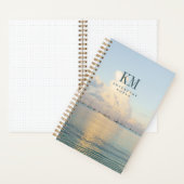 Modern Sailing Adventure Monogram (for men) ノートブック (内側)