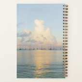 Modern Sailing Adventure Monogram (for men) ノートブック (裏面)
