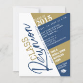 Modern School Class Reunion Invitation (正面)