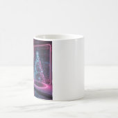 Modern Sci-Fi Holiday Design コーヒーマグカップ (中央)