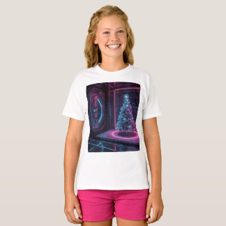 Modern Sci-Fi Holiday Design Tシャツ