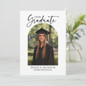Modern Script 20XX Graduate 5 Photo  招待状 (スタンド正面)