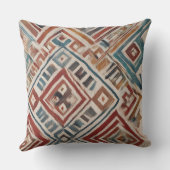 Modern  script abstract chic contemporary rustic  クッション (裏面)