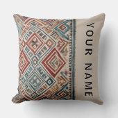 Modern  script abstract chic contemporary rustic  クッション (正面)