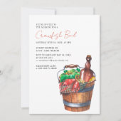 Modern Script Crawfish Seafood Boil Party 招待状 (正面)