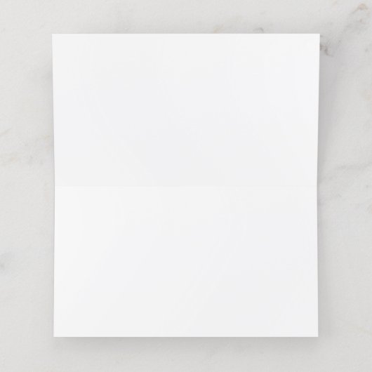 Modern Script Love QR Code Note Card ロイヤリティカード (内部開封)
