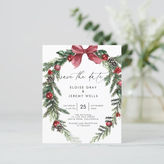 Modern Script Save the Date (スタンド正面)