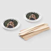 Modern Script Senior Photo Graduation  ハンドファン (組立なし)