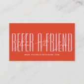 Modern script typography share the love 紹介カード (正面)