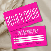 Modern script typography share the love 紹介カード