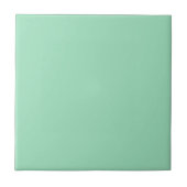 Modern Seafoam Green Plain Solid Color タイル (正面)