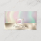 Modern Sewing Machine Holographic Tailor 名刺 (正面)