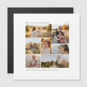 Modern Simple 7 Photo Collage Christmas (正面/裏面)