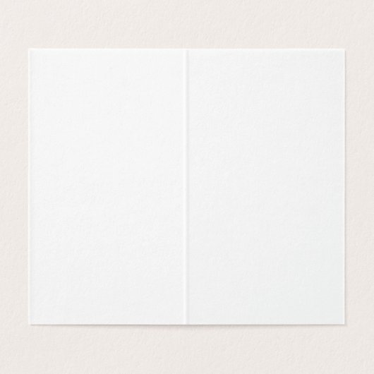 Modern Simple Black White Trendy Minimalist Plain 名刺 (内部フラット)