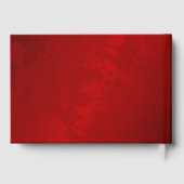 Modern Simple Chinese Wedding Photo ゲストブック (裏面)