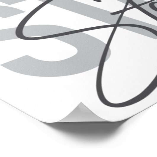 Modern, simple, cool urban typography Stay Strong ポスター (角)