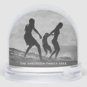 Modern Simple Create Your Own 2 Photo Keepsake (裏面)