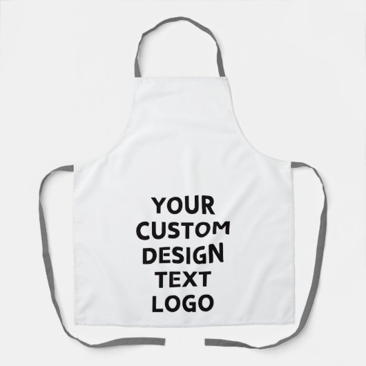 Modern Simple Elegant Custom Business Template エプロン (正面)