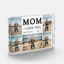 Modern Simple I Love You Mom Collage 5