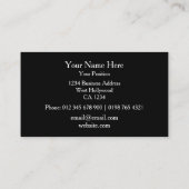 Modern Simple Logo Professional 名刺 (裏面)