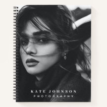 Modern Simple Minimal Photo QR Code Social Media