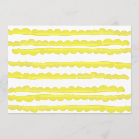 Modern Simple Minimalist 5Photo Collage Graduation 案内状 (裏面)