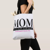 Modern Simple Mom トートバッグ (クローズアップ)