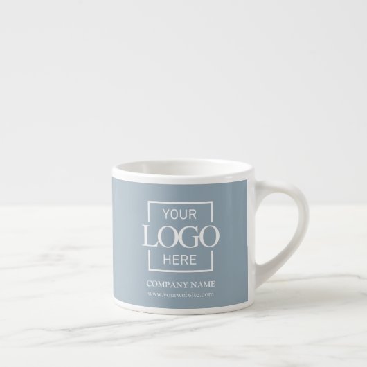 Modern Simple Personalized Company Branding Logo エスプレッソカップ (右)