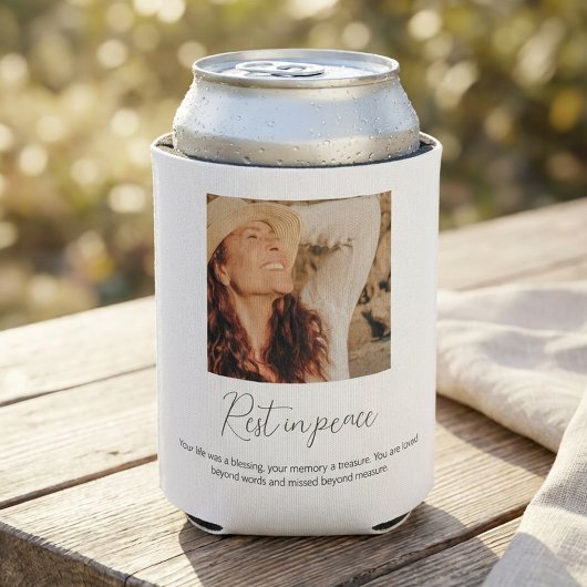 Modern & Simple Photo Collage Memorial 缶クーラー