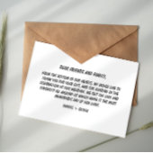 Modern Simple Photo Wedding Thank You Card エンクロージャーカード