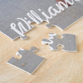 Modern Simple Playful Script Family Photo Jigsaw P ジグソーパズル (側面)