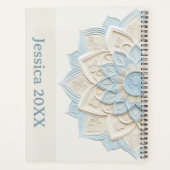 Modern Simple Pretty Colorful Cute Mandala Planner プランナー手帳 (裏面)