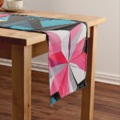 modern Simple Star geometric colorful pattern ショートテーブルランナー (インサイチュ)