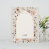 Modern Simple White Professional レターヘッド (スタンド正面)