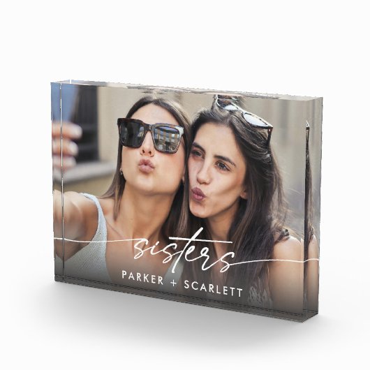 Modern Sisters Create Your Own Photo Script フォトブロック (右)