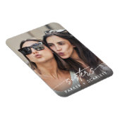 Modern Sisters Create Your Own Photo Script マグネット (右側)