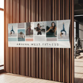 Modern Six Photo Collage Personal Trainer Fitness 横断幕
