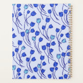Modern Sketchbook Garden Personal | Blue Delft プランナー手帳 (裏面)