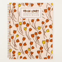 Modern Sketchbook Garden Personal | Retro Palette プランナー手帳