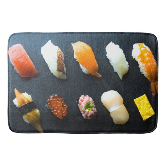 Modern Slate Bath Mat – SUSHIMI Collection バスマット (正面)