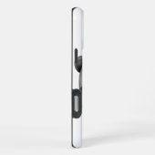 Modern Sleepy Watercolor Panda iPhoneケース (右側面)