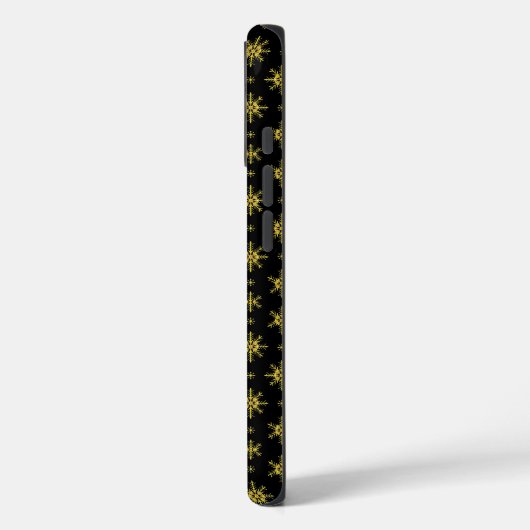 Modern Snowflake Christmas Case-Mate iPhoneケース (裏面 / 左)