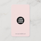 Modern Social Media QR Code | Instagram Facebook 名刺 (裏面)