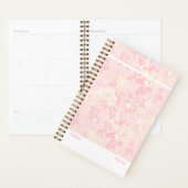 Modern Soft Peach Floral プランナー手帳 (ディスプレー)