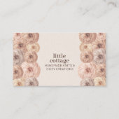  Modern Soft Watercolor Yarn Ball Knitting Crochet 名刺 (正面)