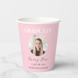 Modern sophisticated Photo Grad 紙コップ